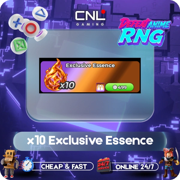 Defeat Anime RNG - x10 Exclusive Essence [499R]