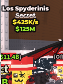425K/s ⚡Los Spyderinis ⚡