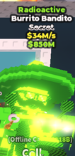34M/s Radioactive Burrito bandito ⚡ FAST DELIVERY⚡