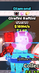 ✨ 189M/s Diamond Girafini Raftini ⚡ FAST DELIVERY⚡