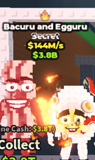 ✨ 144M/s Bacuru and Egguru Secret | Steal A Brainrot ⚡ FAST DELIVERY ⚡