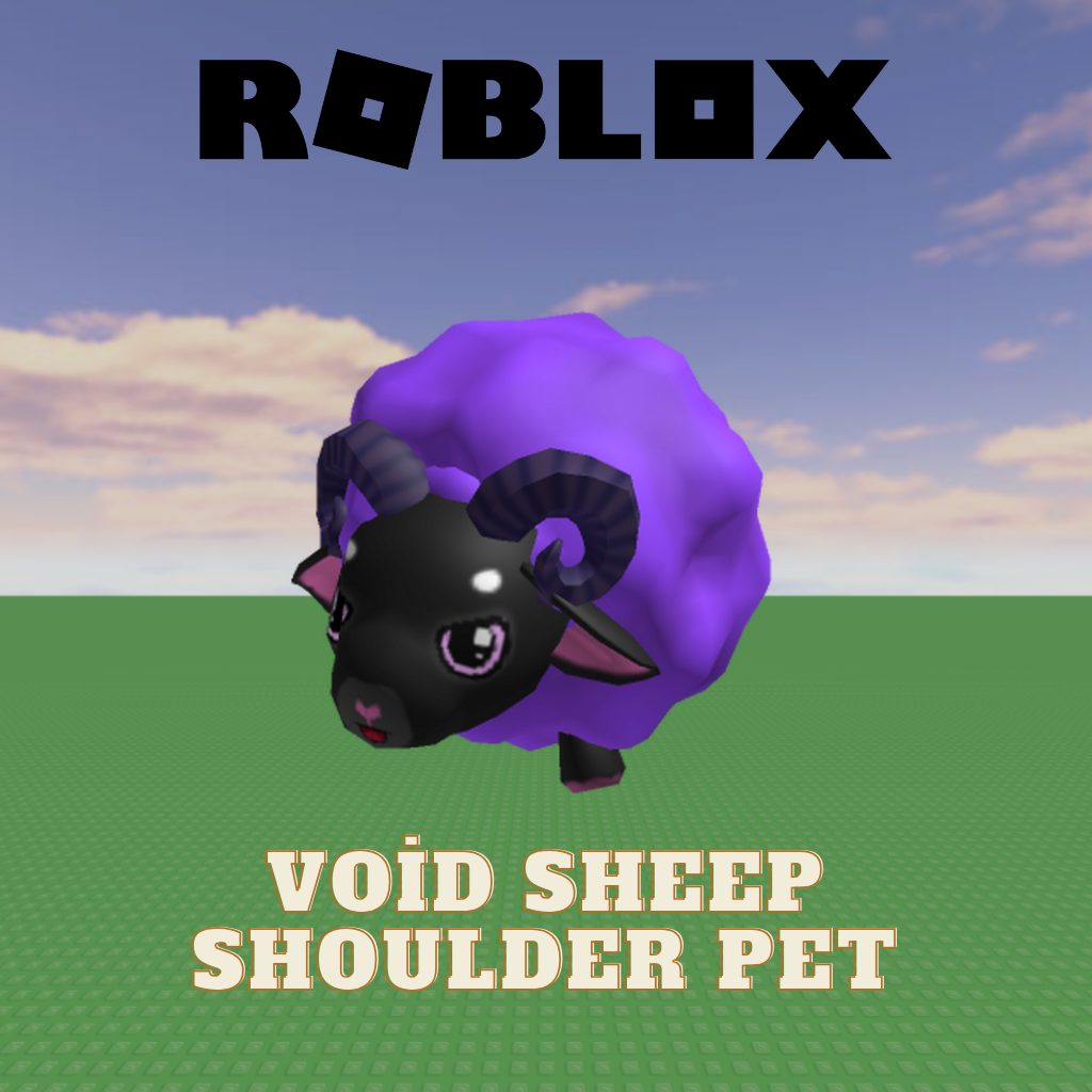Roblox - Void Sheep Shoulder Pet