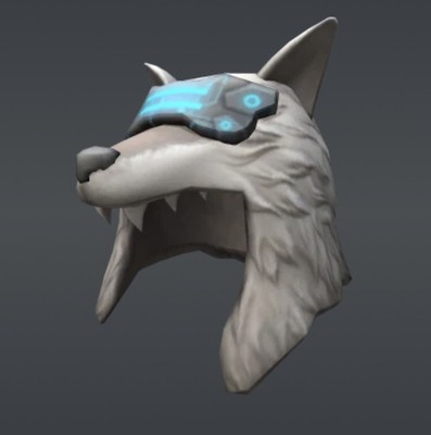 Roblox - Cyberpunk Wolf Hat