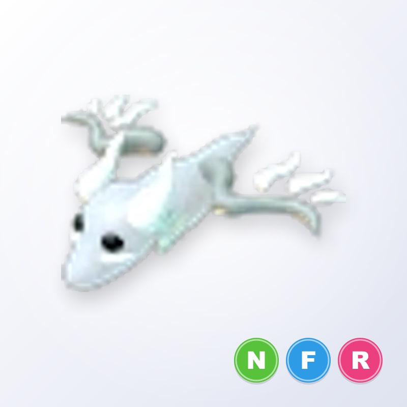 Halloween White Ghost Dragon NFR | Adopt Me