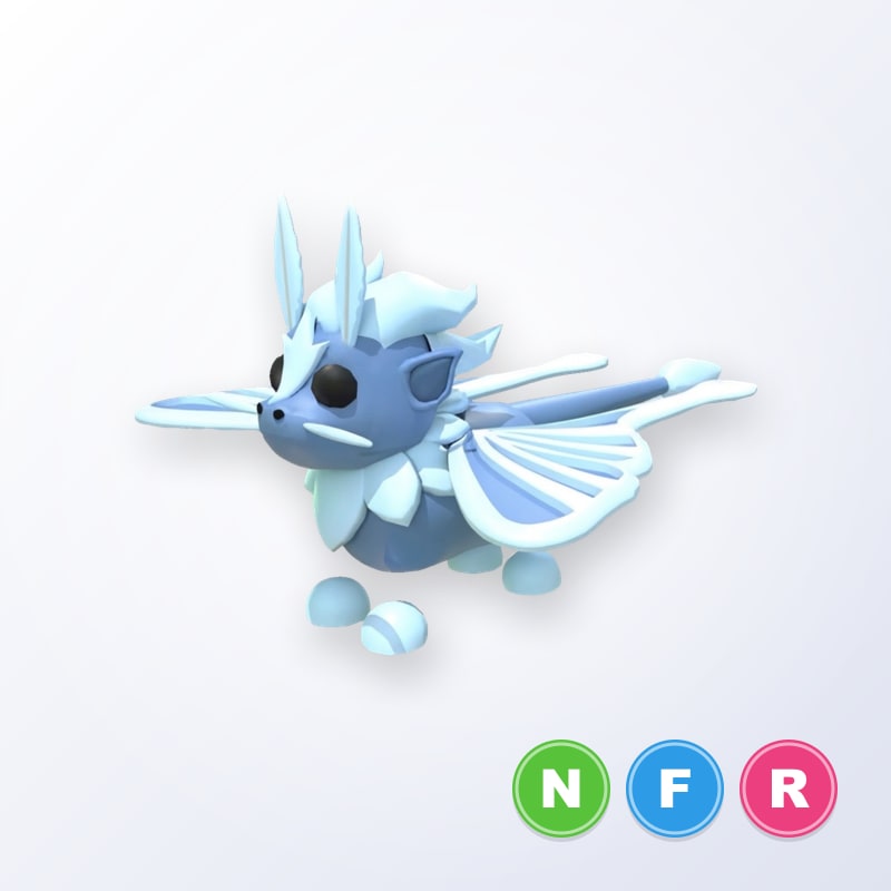Ice Moth Dragon NFR | Adopt Me