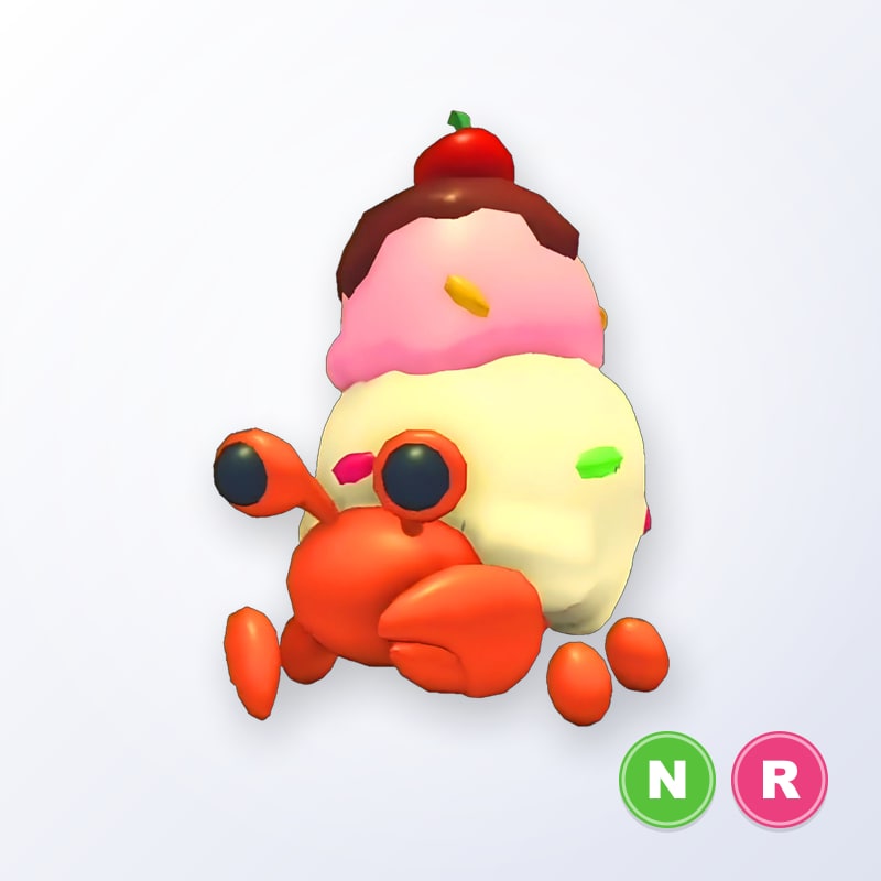 Ice Cream Hermit Crab NR | Adopt Me