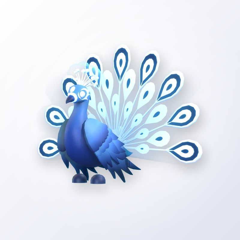 Moonbeam Peacock | Adopt Me