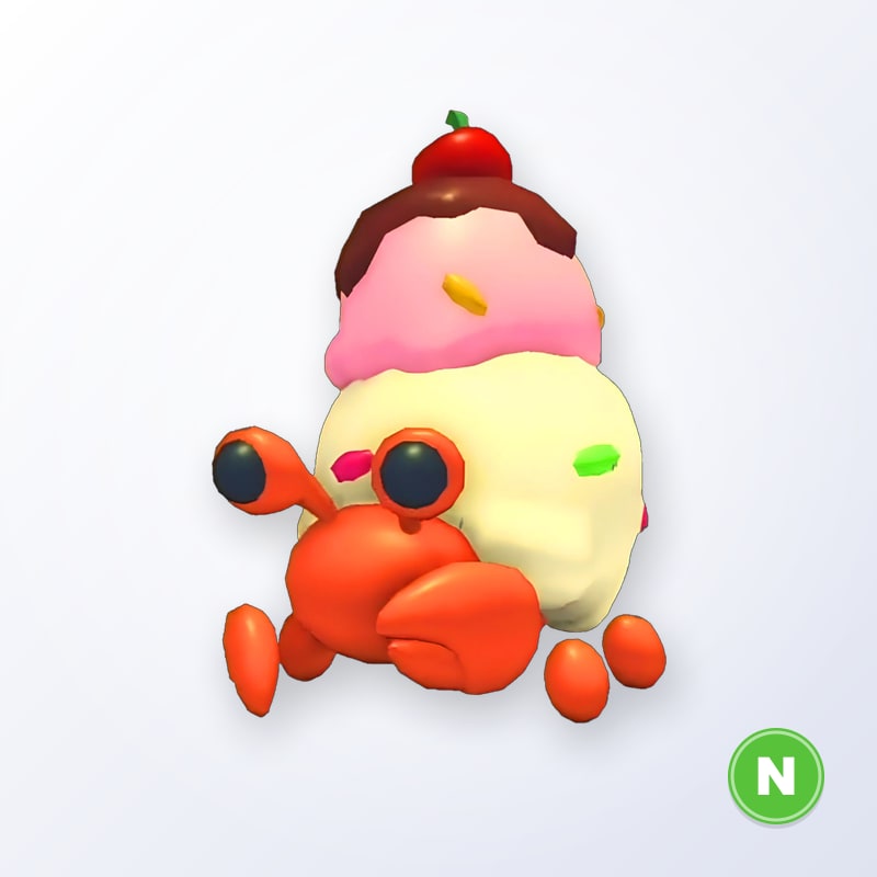 Ice Cream Hermit Crab N | Adopt Me