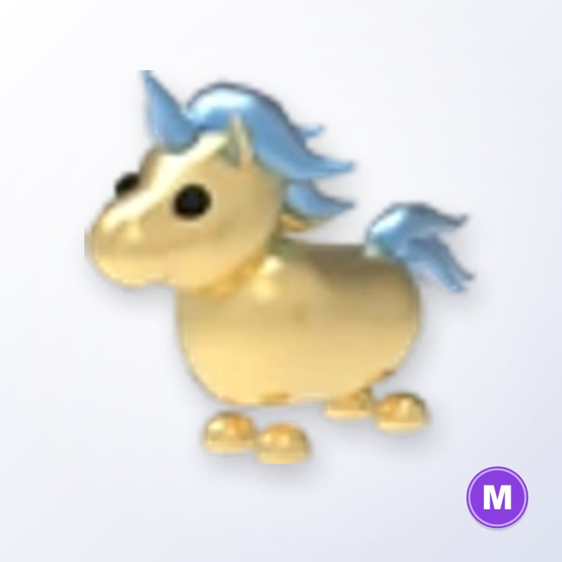 Golden Unicorn M | Adopt Me