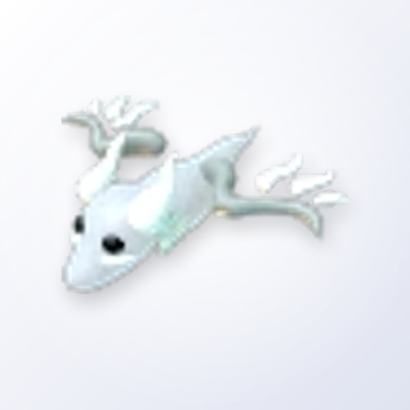 Halloween White Ghost Dragon | Adopt Me