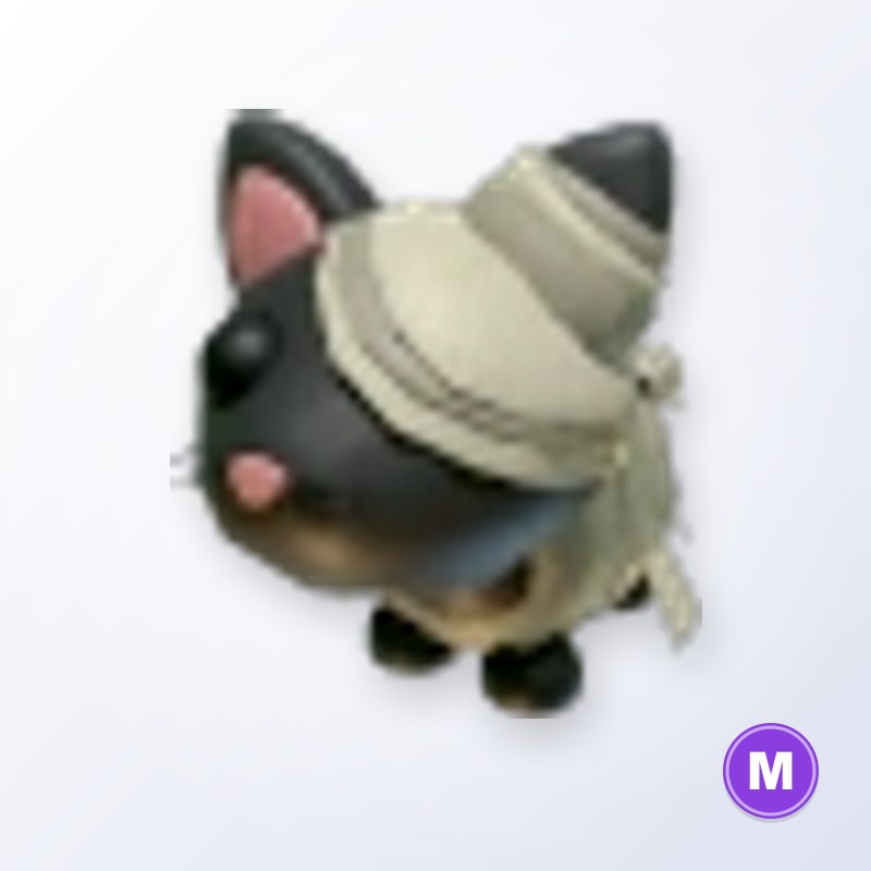 Halloween Black Mummy Cat M | Adopt Me