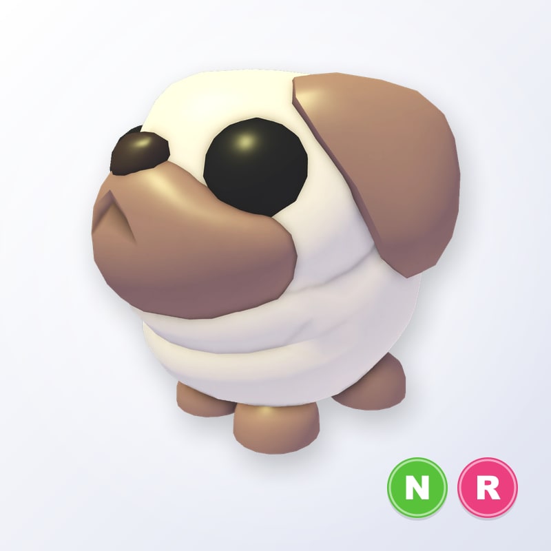 Snowball Pug NR | Adopt Me