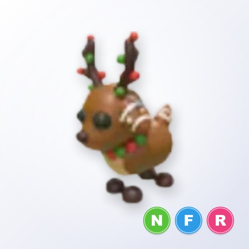 Gingerbread Reindeer NFR | Adopt Me