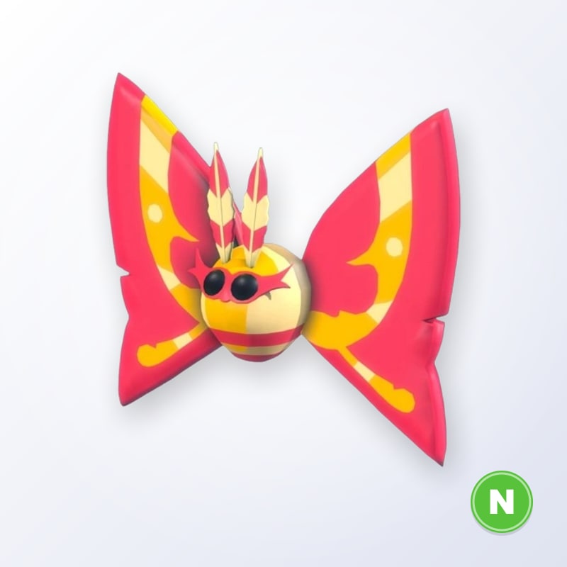 Rosy Maple Moth N | Adopt Me
