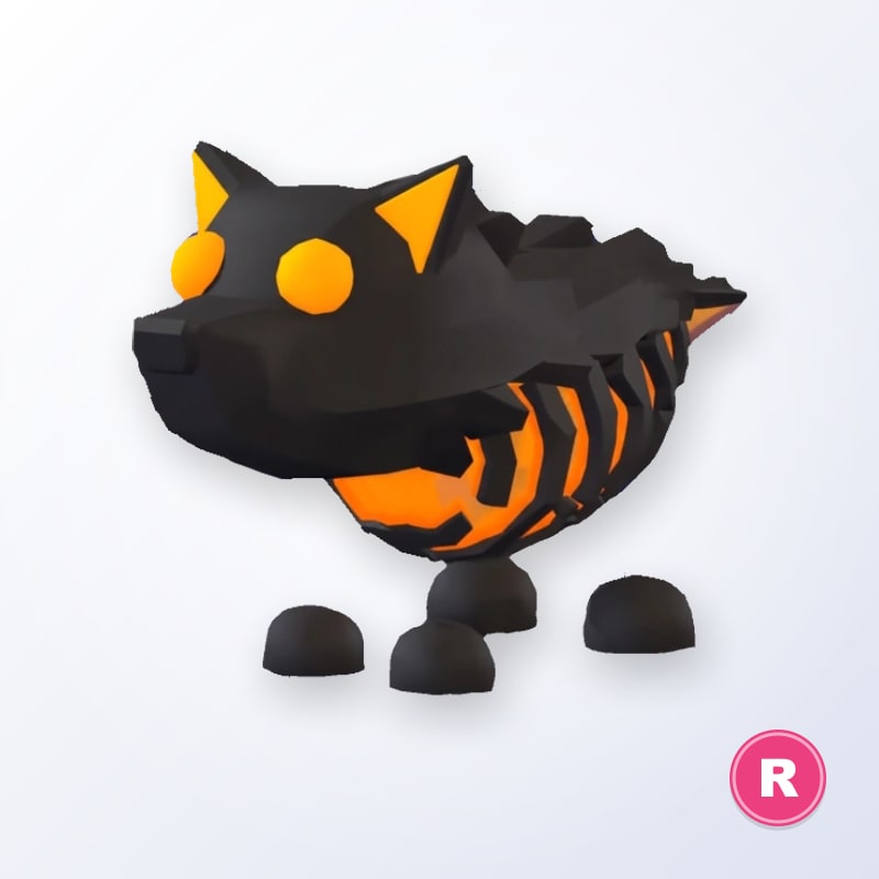 Lava Wolf R | Adopt Me