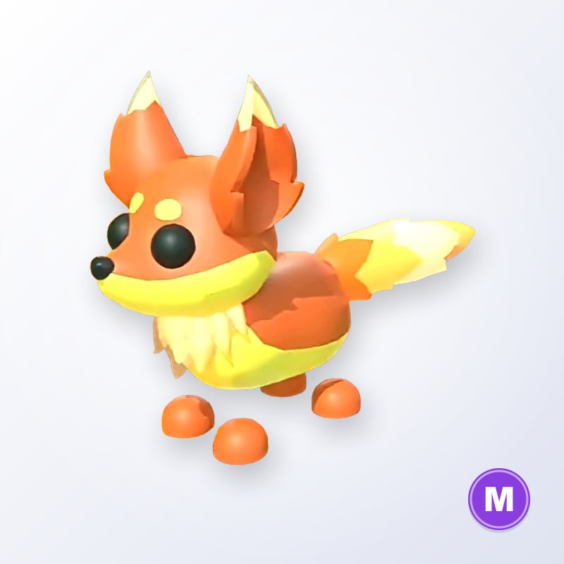 Flaming Fox M | Adopt Me