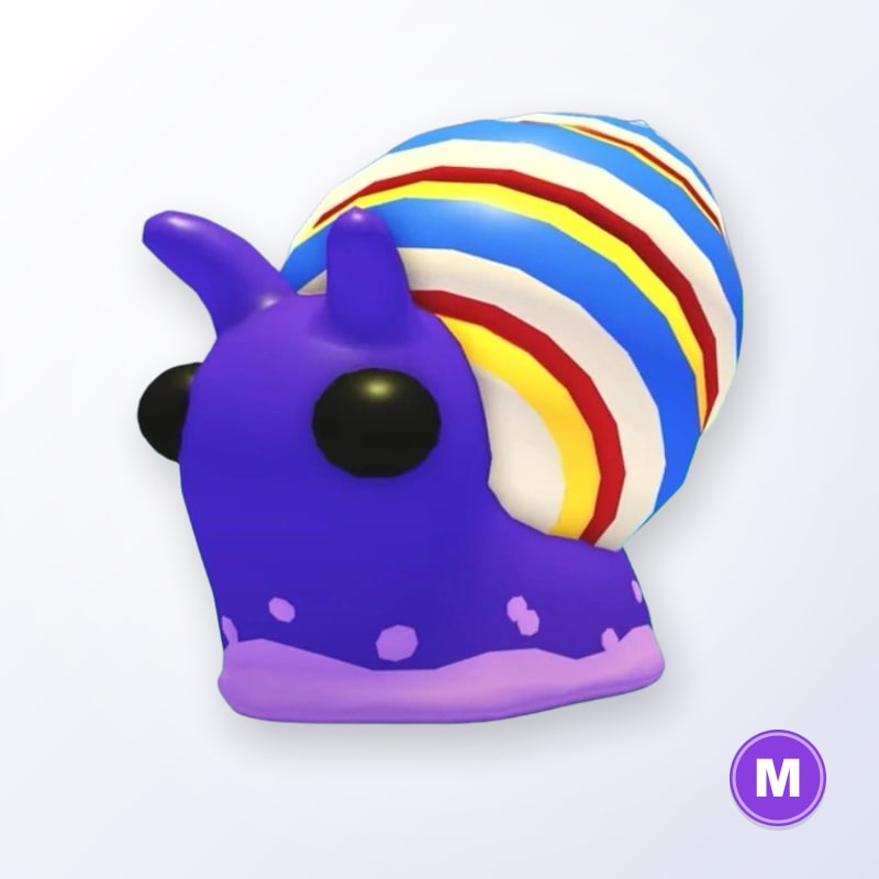 Candy Cane Snail M | Adopt Me