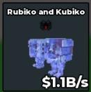BS14729 Rubiko and Kubiko Very Rare Crystal 1.1B/s