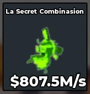 BS14741 La Secret Combinasion Radioactive 807.5M/s
