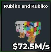 BS14768 Rubiko and Kubiko 72.5M/s