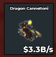 BS14778 Dragon Cannelloni Eclipse 3.3B/s