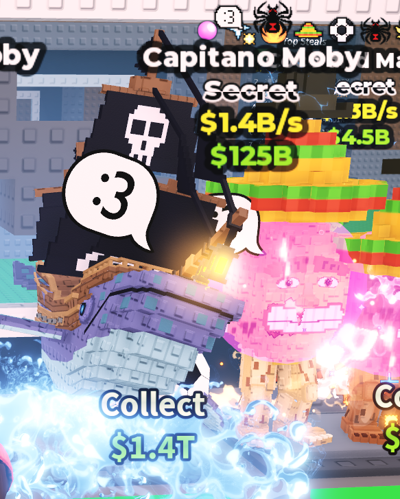 🍔NO TACO🍔 Capitano Moby 💵 1.4B/s 💵 :3 + Spider Traits ⭐ YOU GET THE ONE IN PICTURE ✅ 500+ Orders ✅ TOP SELLER ✅ GamerTagz