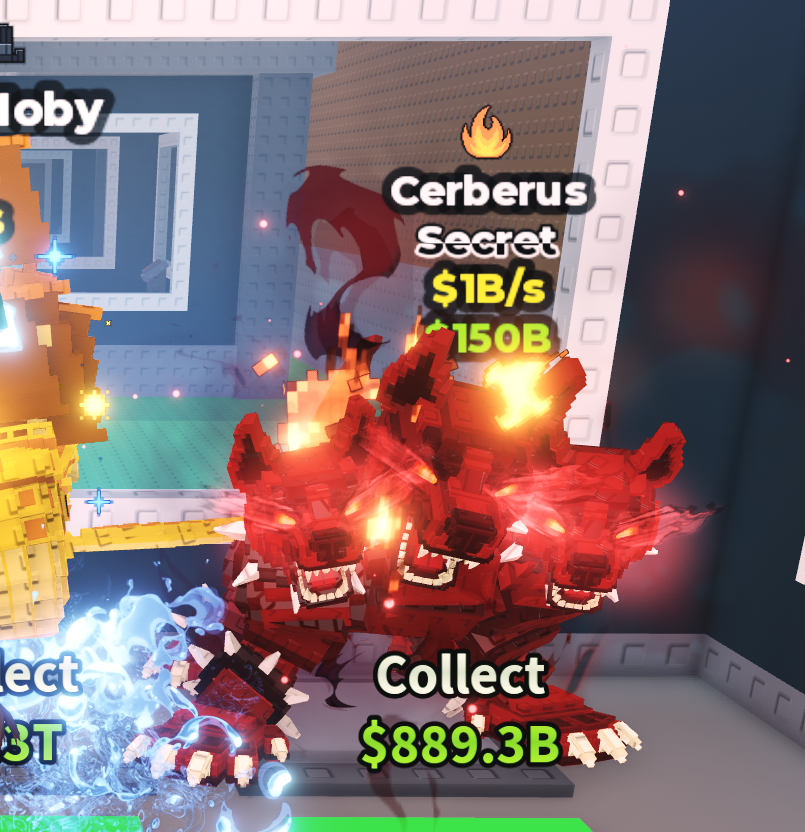 🍔NO TACO🍔 Cerberus 💵 1B/s 💵 Fire Trait ⭐ YOU GET THE ONE IN PICTURE ✅ 500+ Orders ✅ TOP SELLER ✅ GamerTagz