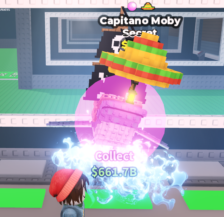🍔NO TACO🍔 Capitano Moby 💵 1.2B/s 💵 Bubblegum + Sombrero Traits ⭐ YOU GET THE ONE IN PICTURE ✅ 500+ Orders ✅ TOP SELLER ✅ GamerTagz