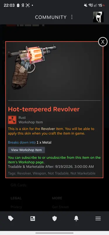 ✧･ﾟ:*✧ Rust Items: Account ✧･ﾟ:*✧ Gone Means Gone ✧･ﾟ:*✧