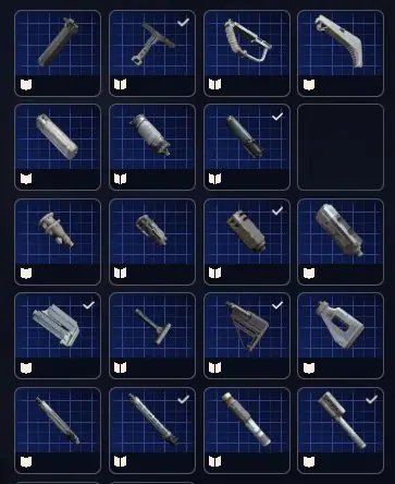 ✧･ﾟ:*✧ ARC Raiders Blueprint Set - All Body Kits (25/25 Pieces) ✧･ﾟ:*✧ Final Cut ✧･ﾟ:*✧