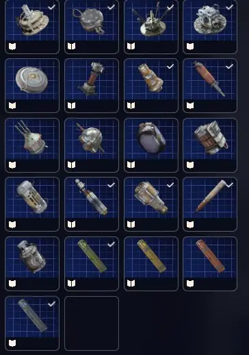 ✧･ﾟ:*✧ ARC Raiders Blueprint Set - All Grenades & Mines (21 Items) ✧･ﾟ:*✧ Claim Your Deal ✧･ﾟ:*✧
