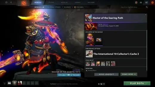 ✧･ﾟ:*✧ Dota 2 Items - Master of the Searing Path Outfit (Mythical) ✧･ﾟ:*✧ Too Good to Post Here ✧･ﾟ:*✧