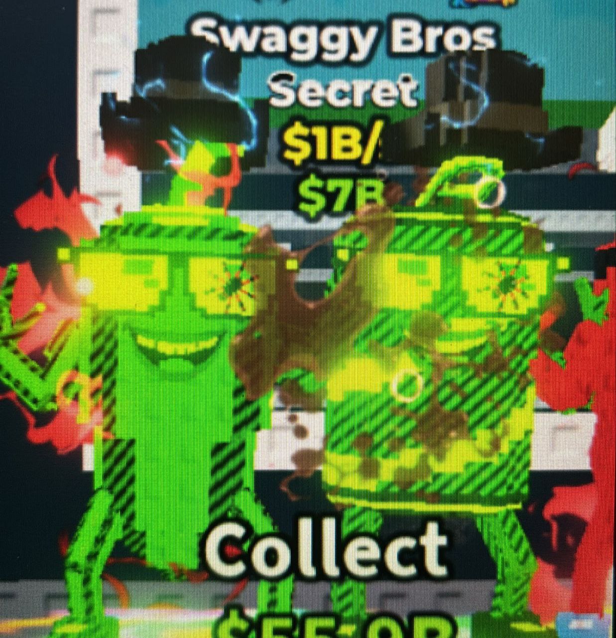 Radioactive swaggy bros 1B/s ♦️ Cheapest Steal a brainrot ♦️ instant delivery ✅