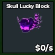 BS14844 Skull Lucky Block Galaxy