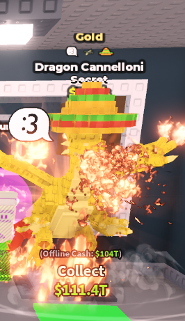 Gold Dragon Cannelloni 3.1B {3 TRAITS} No taco