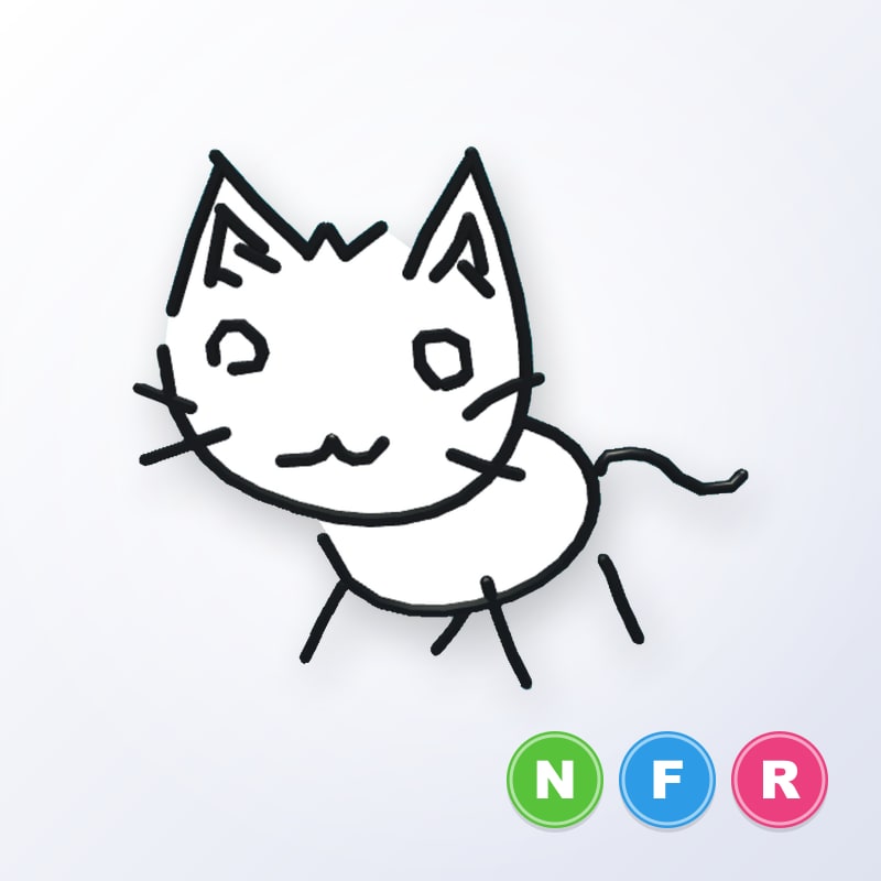 2D Kitty NFR | Adopt Me