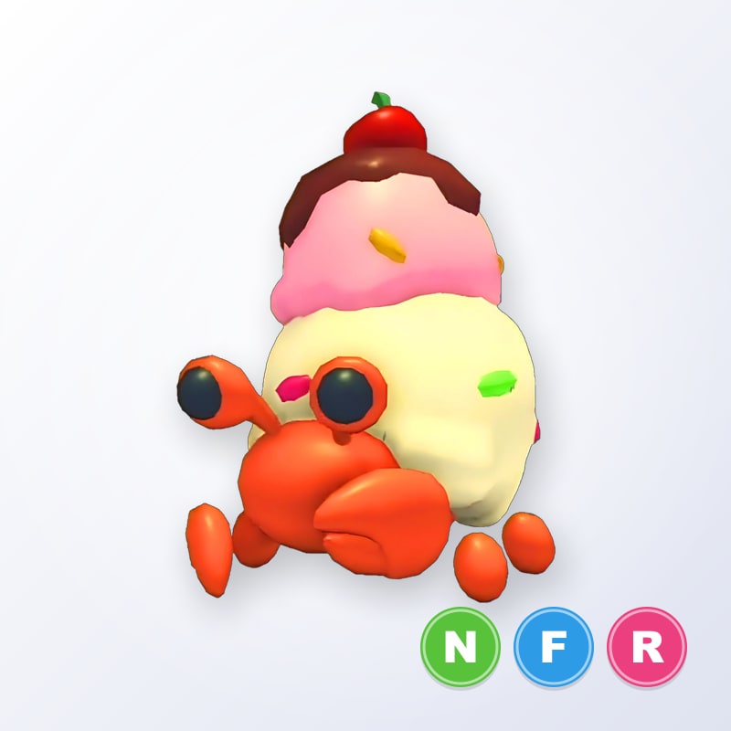 Ice Cream Hermit Crab NFR | Adopt Me