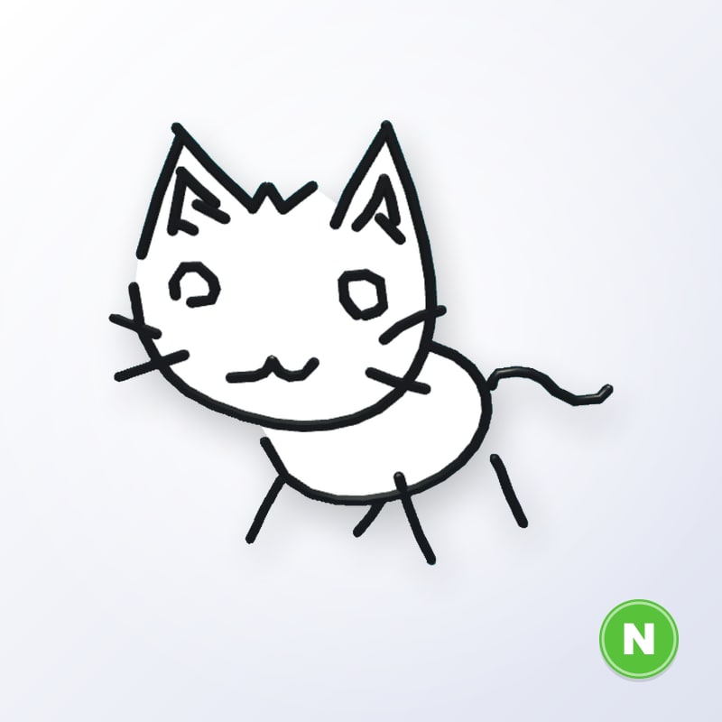 2D Kitty N | Adopt Me