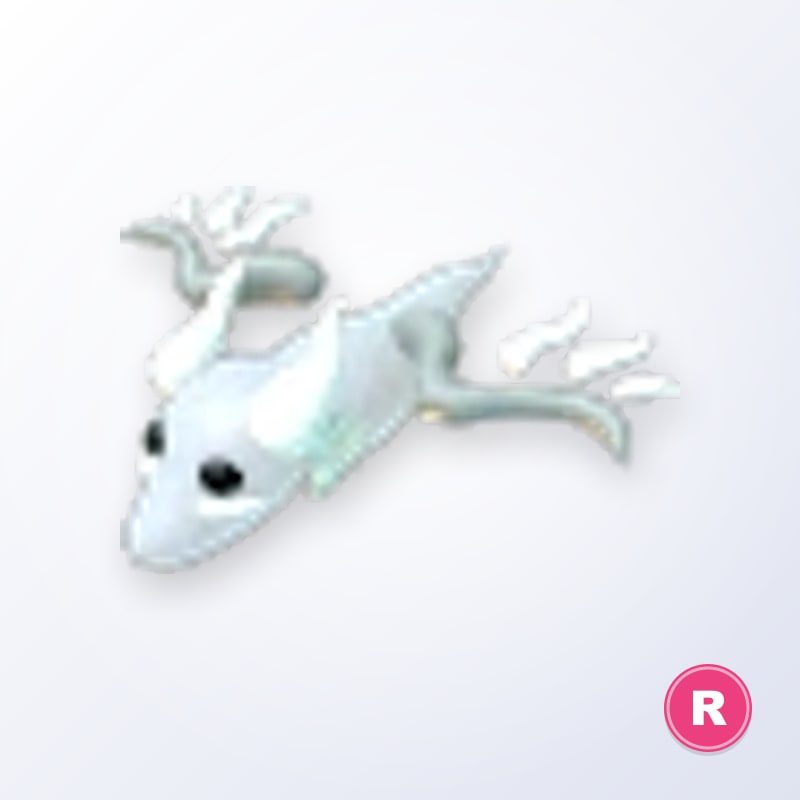 Halloween White Ghost Dragon R | Adopt Me