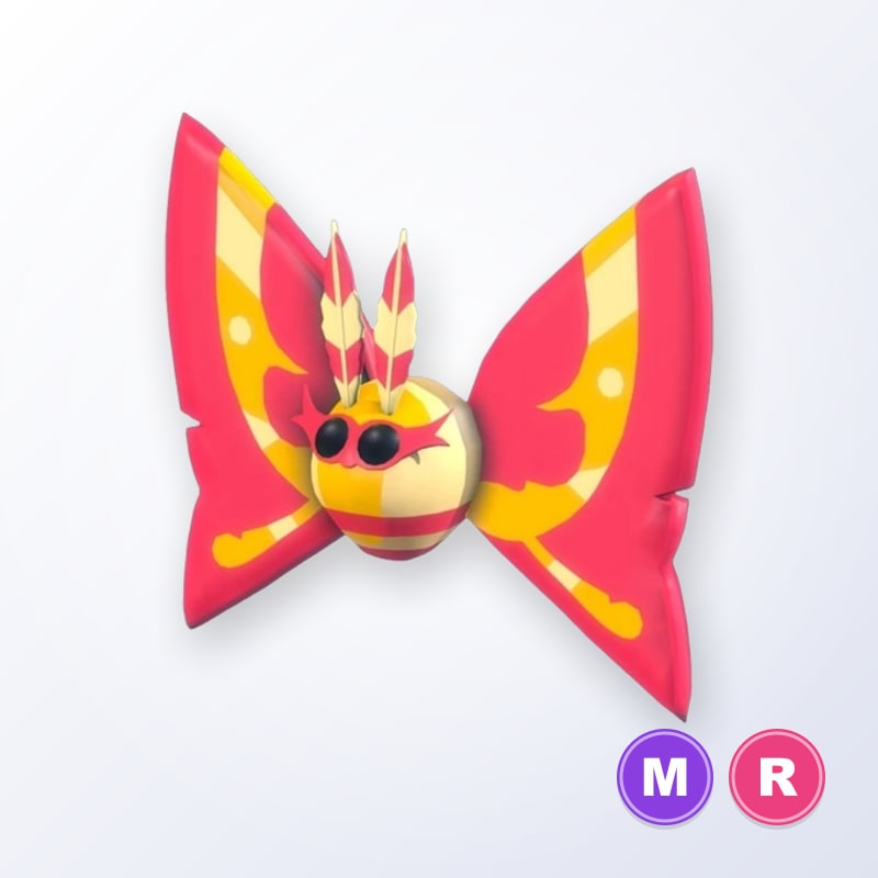 Rosy Maple Moth MR | Adopt Me
