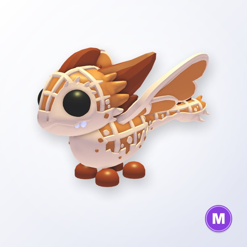 Waffle Wyrm M | Adopt Me