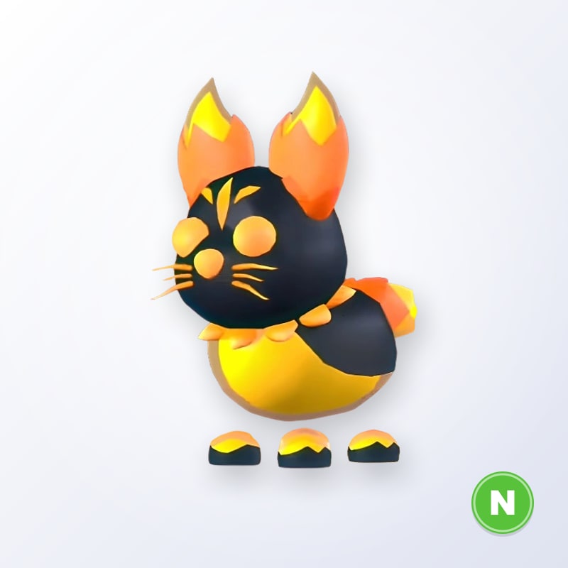 Burning Bunny N | Adopt Me