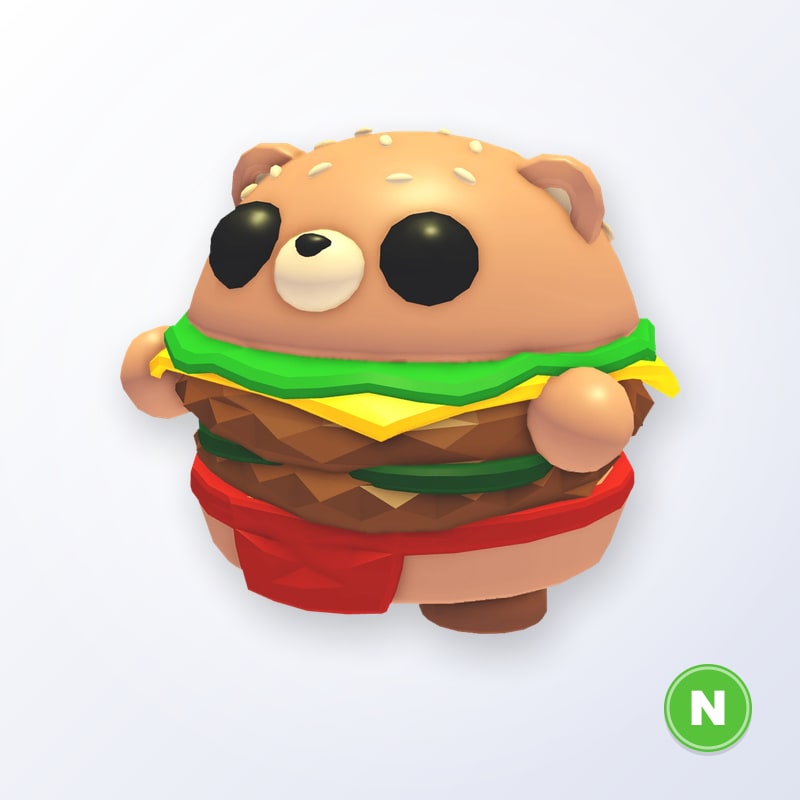 Burger Bear N | Adopt Me