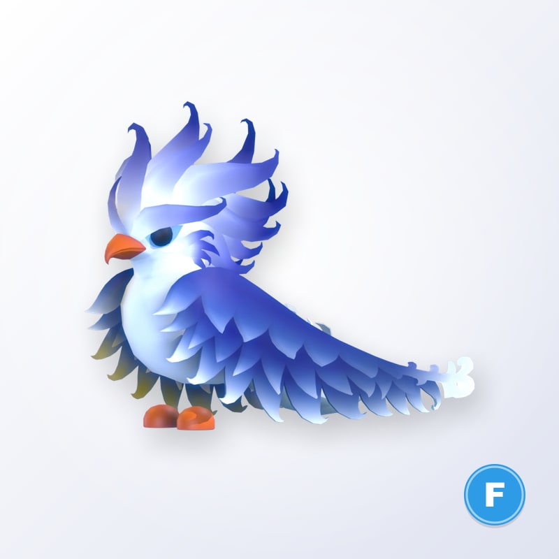 Frost Phoenix F | Adopt Me