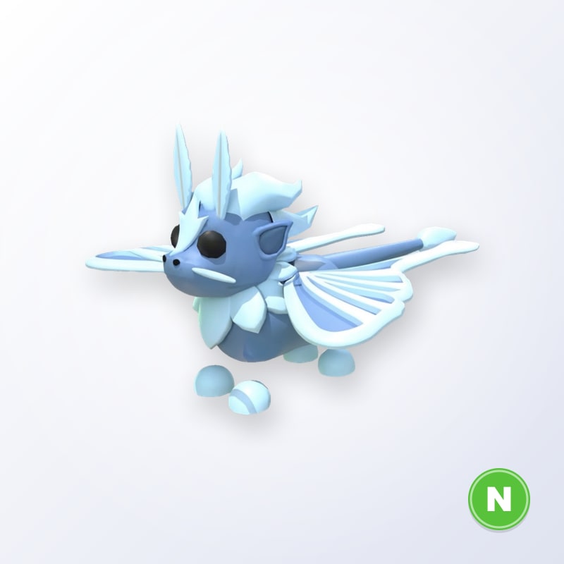 Ice Moth Dragon N | Adopt Me