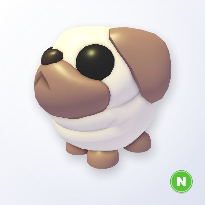 Snowball Pug N | Adopt Me