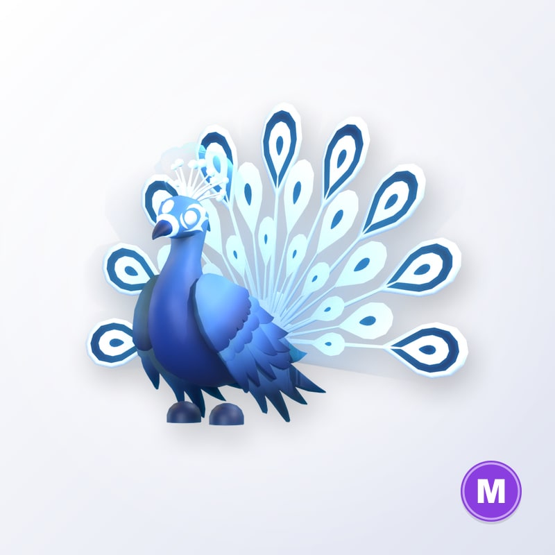 Moonbeam Peacock M | Adopt Me