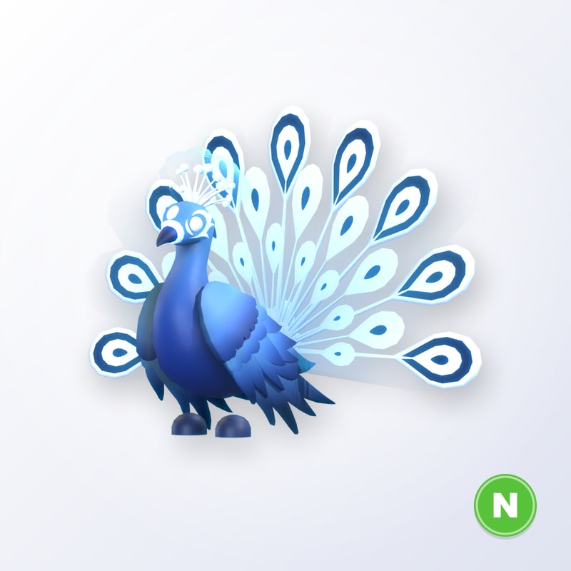 Moonbeam Peacock N | Adopt Me