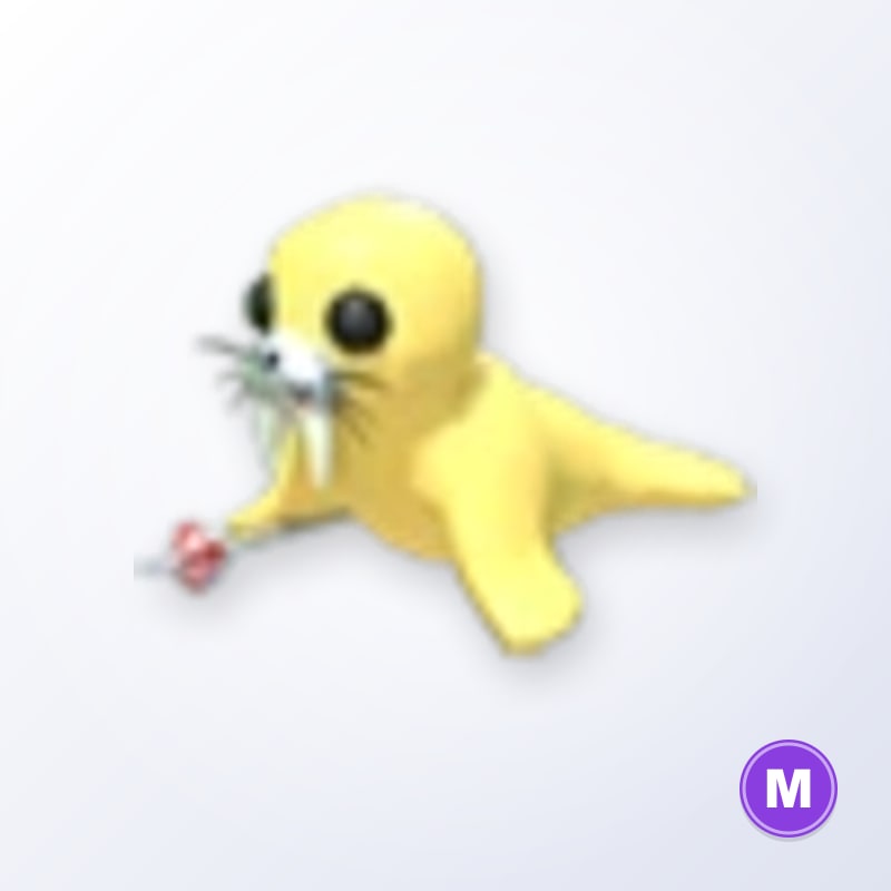 Golden Walrus M | Adopt Me