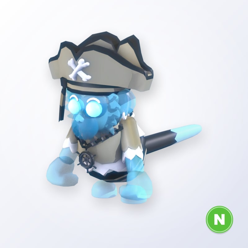 Pirate Ghost Capuchin Monkey N | Adopt Me